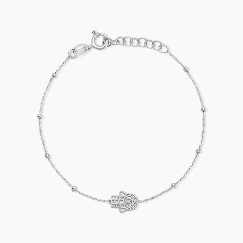 Bracelet Argent Melloney - Bracelets fantaisie Femme | Histoire d&rsquo;Or