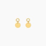 Boucles D'Oreilles Pendantes Finesse Acier Jaune - Boucles d'oreilles pendantes Femme | Histoire d&rsquo;Or