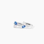 Cr&eacute;oles Myhalf Argent Blanc Oxyde De Zirconium - Cr&eacute;oles fantaisie Femme | Histoire d&rsquo;Or