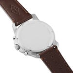 Montre Fossil Grant Beige - Montres chronographes Homme | Histoire d&rsquo;Or