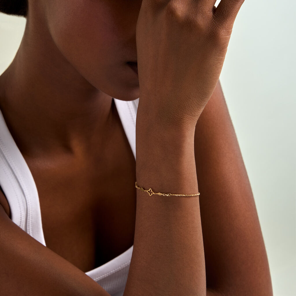 Bracelet Narendra Argent Dor&eacute; A L'Or 750/1000 - Bracelets fantaisie Femme | Histoire d&rsquo;Or