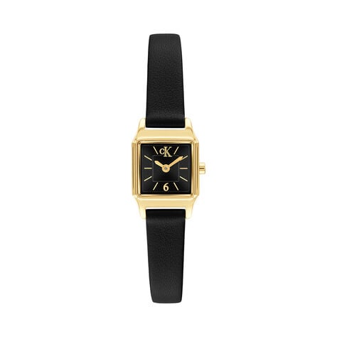 Montre Calvin Klein Soft Form Noir - Montres &eacute;tanches Femme | Histoire d&rsquo;Or