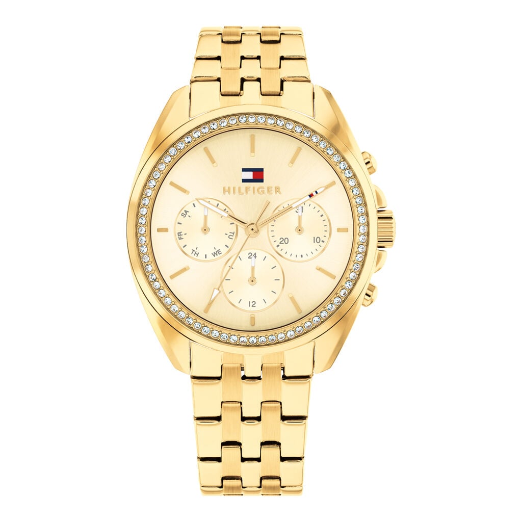Montre Tommy Hilfiger Mellie Dor&eacute; - Montres &eacute;tanches Femme | Histoire d&rsquo;Or