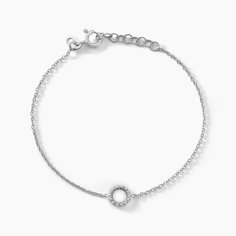 Bracelet Peytone Argent Blanc - Bracelets fantaisie Femme | Histoire d&rsquo;Or