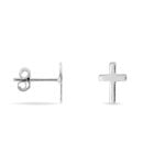 Boucles D'oreilles Puces Ashana Argent Blanc - Boucles d'oreilles fantaisie Femme | Histoire d&rsquo;Or