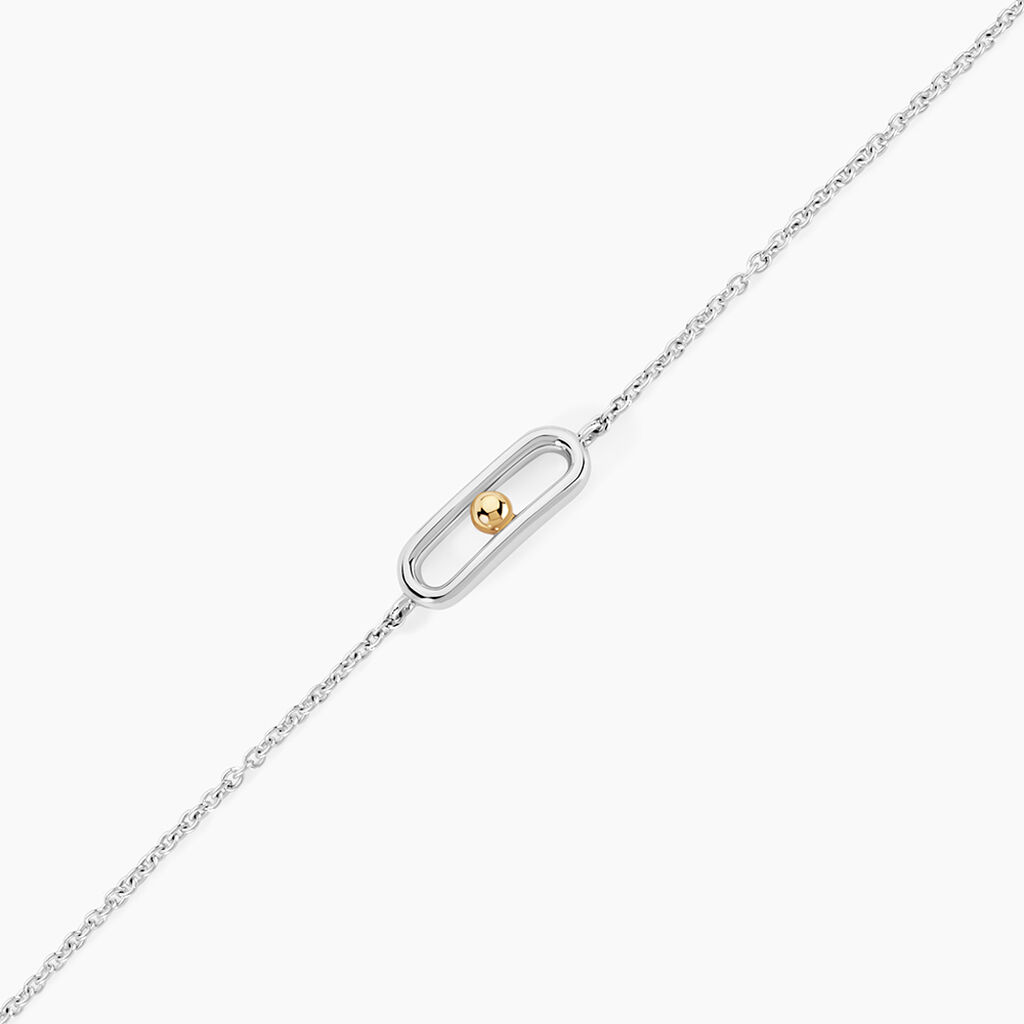 Bracelet Or Jaune Argent Blanc - Bijoux sans pierre Femme | Histoire d&rsquo;Or