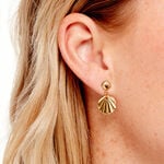 Boucles D'Oreilles Pendantes Glowy Acier Jaune - Boucles d'oreilles pendantes Femme | Histoire d&rsquo;Or