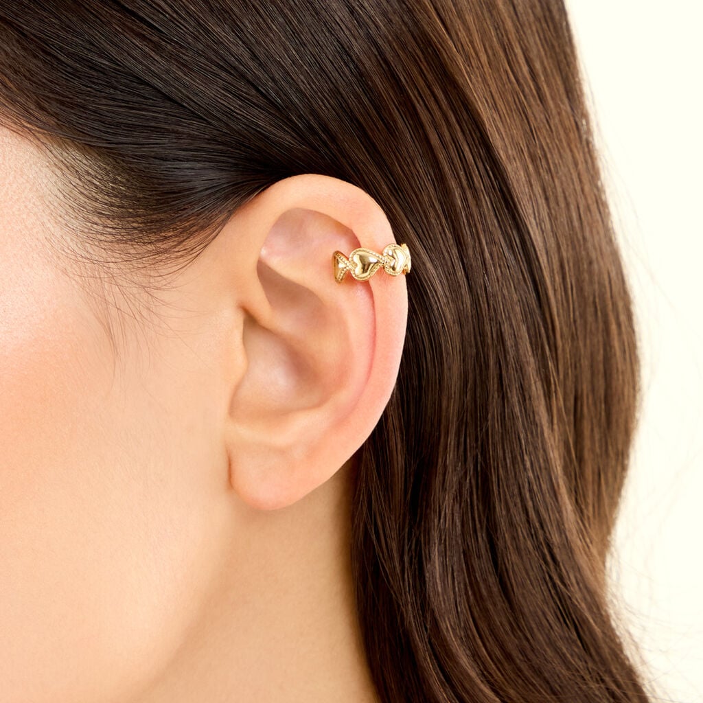 Bijoux D'Oreilles Joane Acier Jaune - Boucles d'oreilles Mix and Match Femme | Histoire d&rsquo;Or