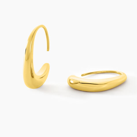 Cr&eacute;oles Gold Aura Acier Jaune - Cr&eacute;oles fantaisie Femme | Histoire d&rsquo;Or
