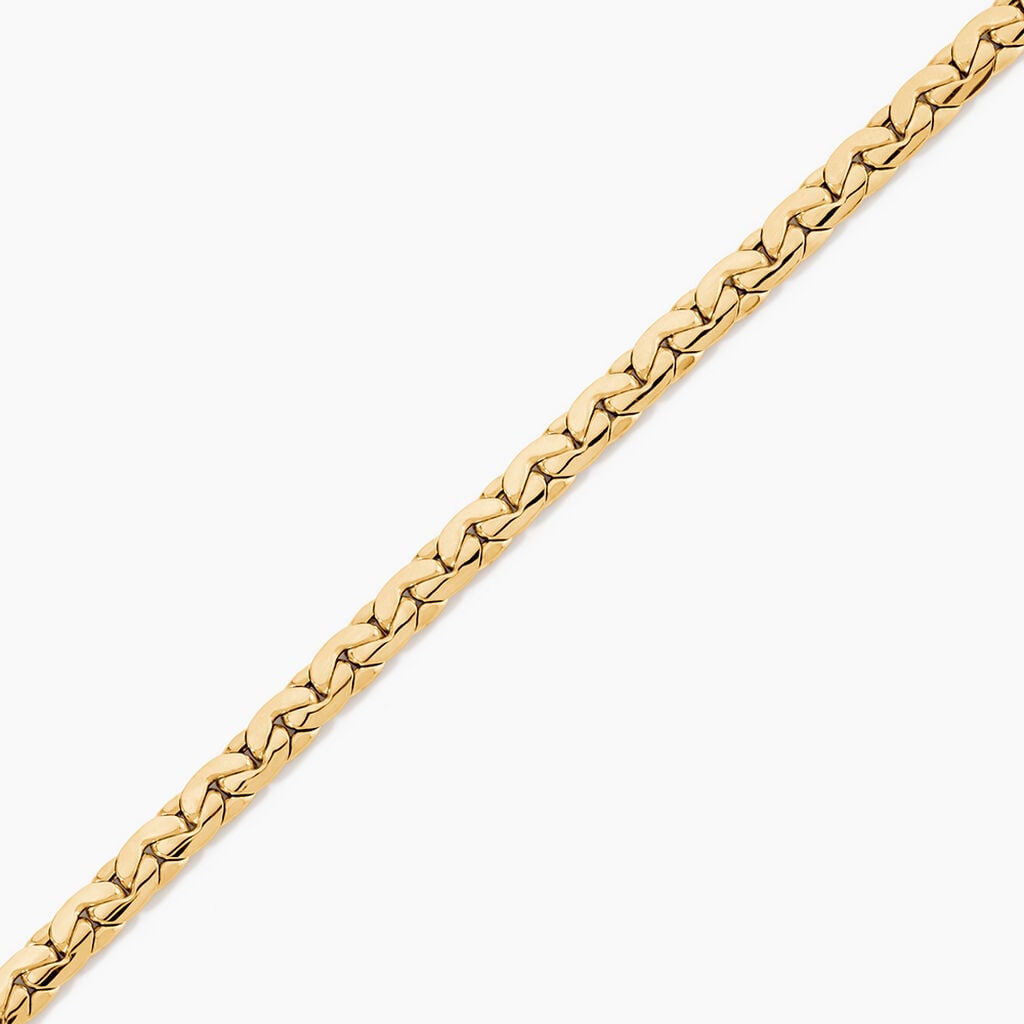 Bracelet Ivy Maille Haricot Or Jaune - Bracelets maille Femme | Histoire d&rsquo;Or