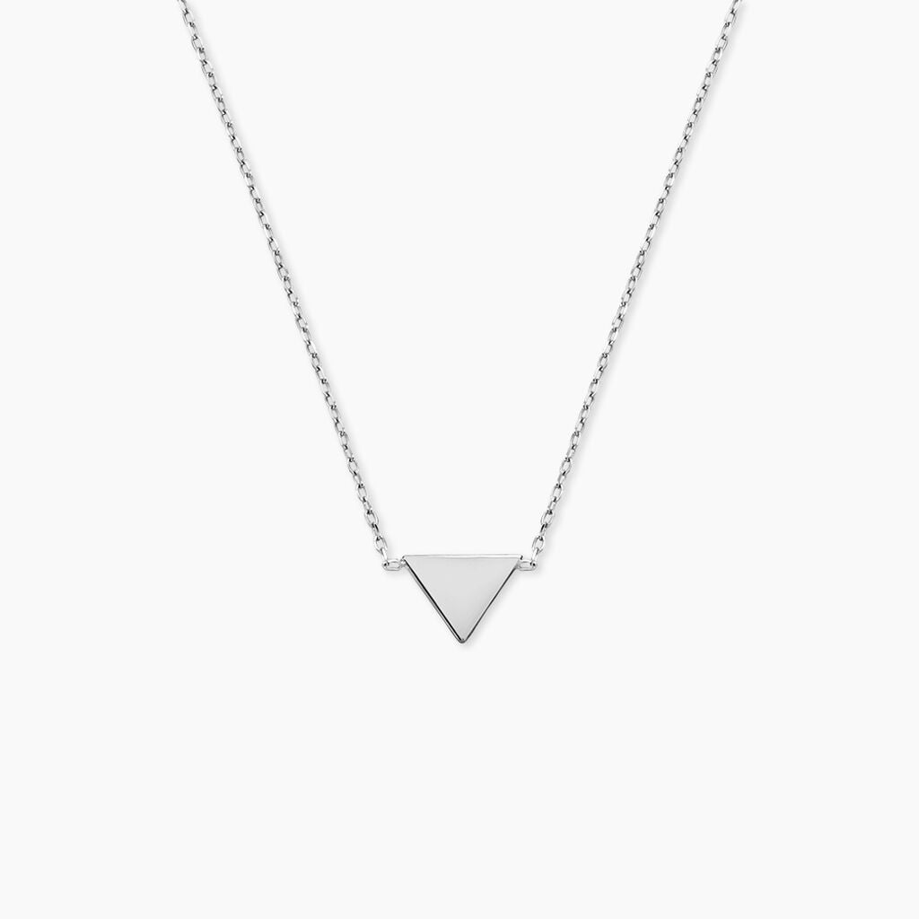 Collier Trilia Argent Blanc - Colliers fantaisie Femme | Histoire d&rsquo;Or