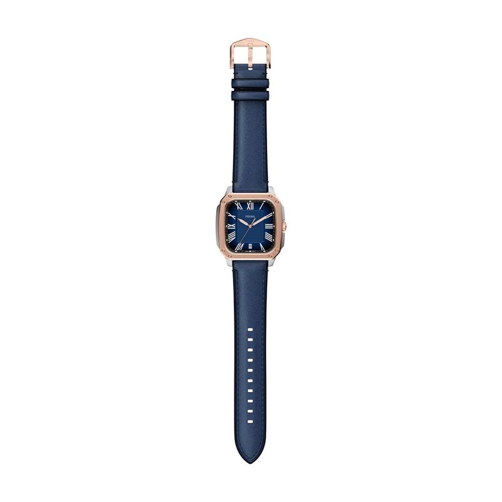Montre Fossil Crosby Bleu - Montres &eacute;tanches Homme | Histoire d&rsquo;Or
