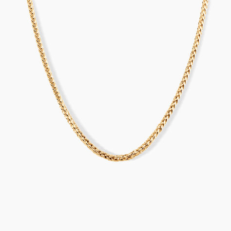 Collier Jany Or Jaune Maille Palmier - Chaines Femme | Histoire d&rsquo;Or