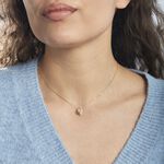 Collier Or Blanc Lydia Oxydes De Zirconium - Anniversaire Femme | Histoire d&rsquo;Or