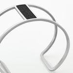 Bracelet Manchette Acier Blanc Maria - Bracelets fantaisie Femme | Histoire d&rsquo;Or