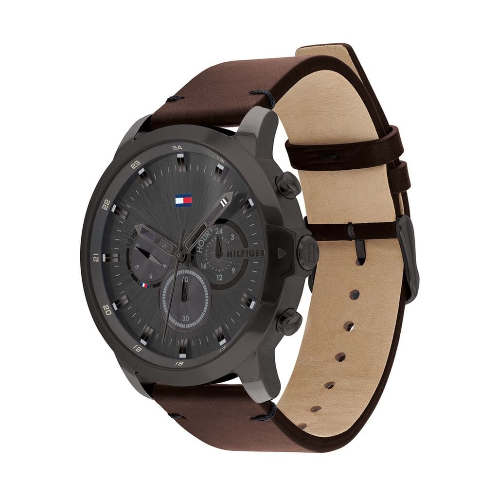 Montre Tommy Hilfiger Jameson Gris - Montres chronographes Homme | Histoire d&rsquo;Or