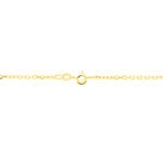 Cha&icirc;ne Igoa Maille For&ccedil;at Diamantee Or Jaune - Chaines Unisex | Histoire d&rsquo;Or