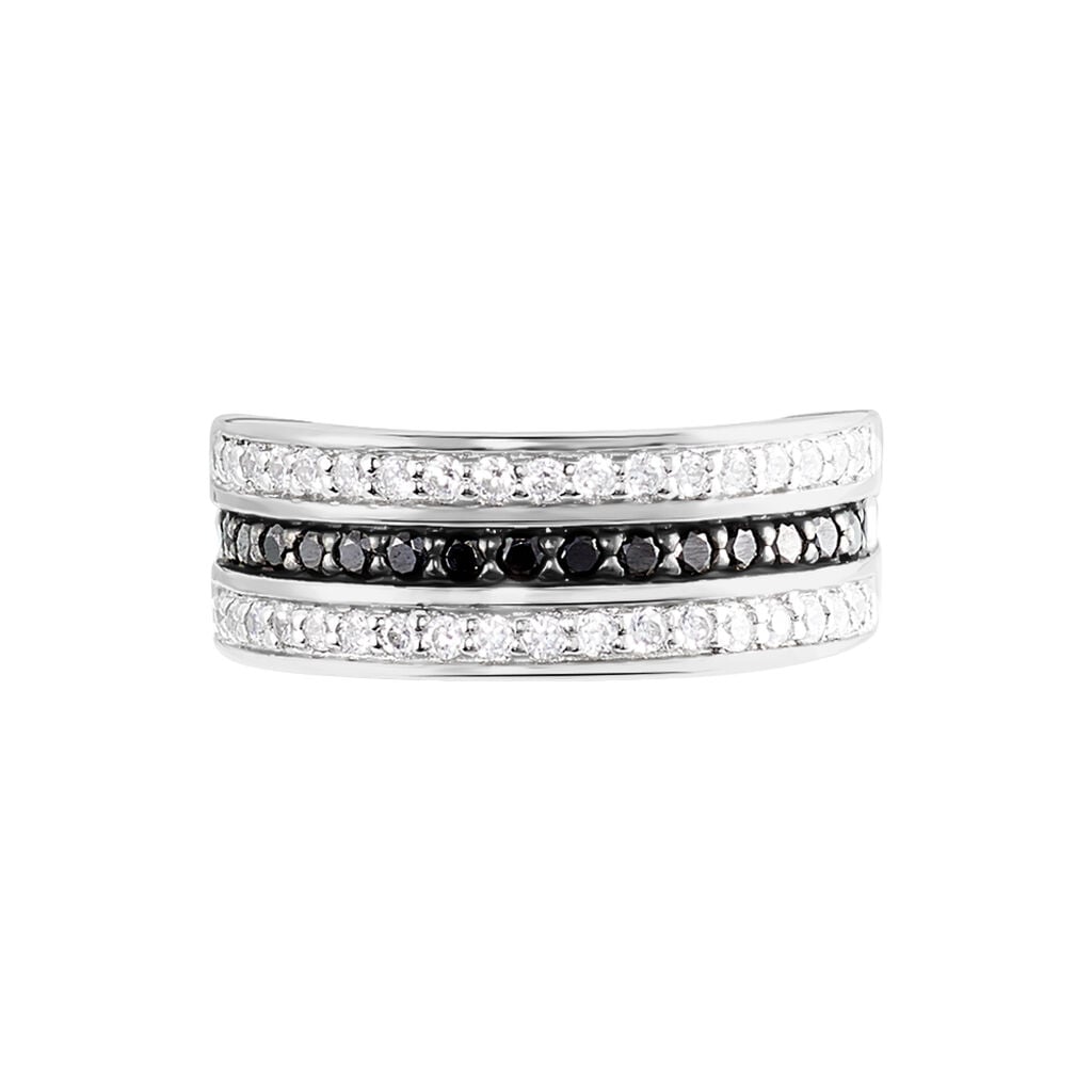 Bague Kelyan Argent Blanc Oxyde De Zirconium - Bijoux avec pierres Femme | Histoire d&rsquo;Or