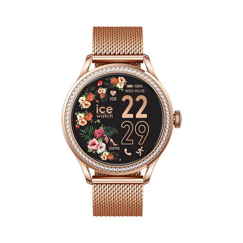 Montre Connect&eacute;e Ice Watch Ice Smart St 2.0 Ronde - Montres connect&eacute;es Femme | Histoire d&rsquo;Or