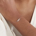 Bracelet Ursulla Or Blanc Diamant - Bracelets Pierre Femme | Histoire d&rsquo;Or