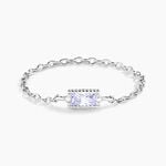 Bague Rio Argent Blanc Oxyde De Zirconium - Solitaires classiques Femme | Histoire d&rsquo;Or