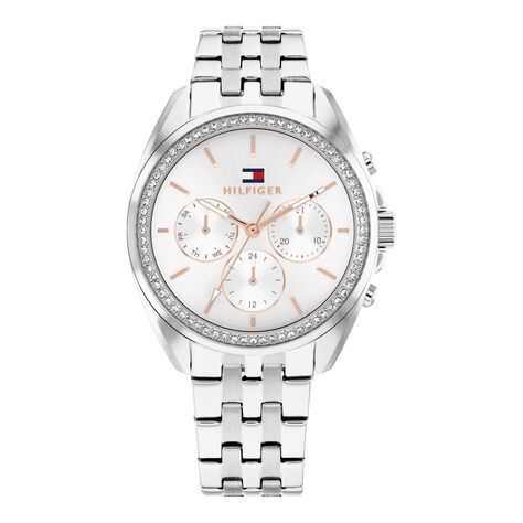 Montre Tommy Hilfiger Mellie Argent&eacute; - Montres &eacute;tanches Femme | Histoire d&rsquo;Or