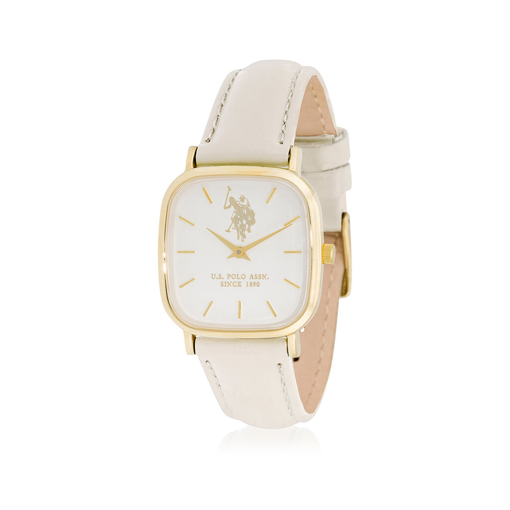 Montre U.s. Polo Keira Ivoire - Montres &eacute;tanches Femme | Histoire d&rsquo;Or