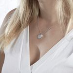 Collier Argent Glad Perle De Culture Oxydes De Zirconium - Colliers pierre Femme | Histoire d&rsquo;Or