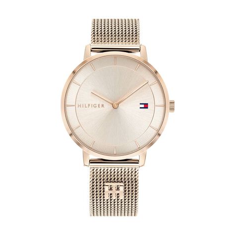 Montre Tommy Hilfiger Tea Champagne - Montres &eacute;tanches Femme | Histoire d&rsquo;Or
