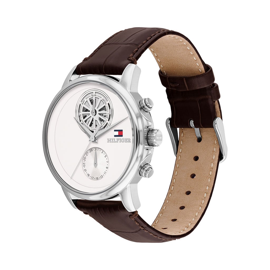 Montre Tommy Hilfiger Stewart Blanc - Montres &eacute;tanches Homme | Histoire d&rsquo;Or