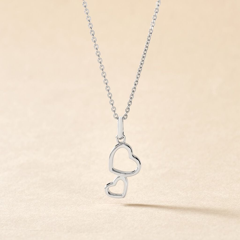 Collier Estina Argent Blanc - Colliers fantaisie Femme | Histoire d&rsquo;Or