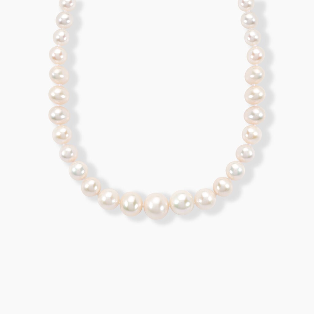 Collier Danilo Baroque Or Jaune Perle De Culture - Colliers pierre Femme | Histoire d&rsquo;Or